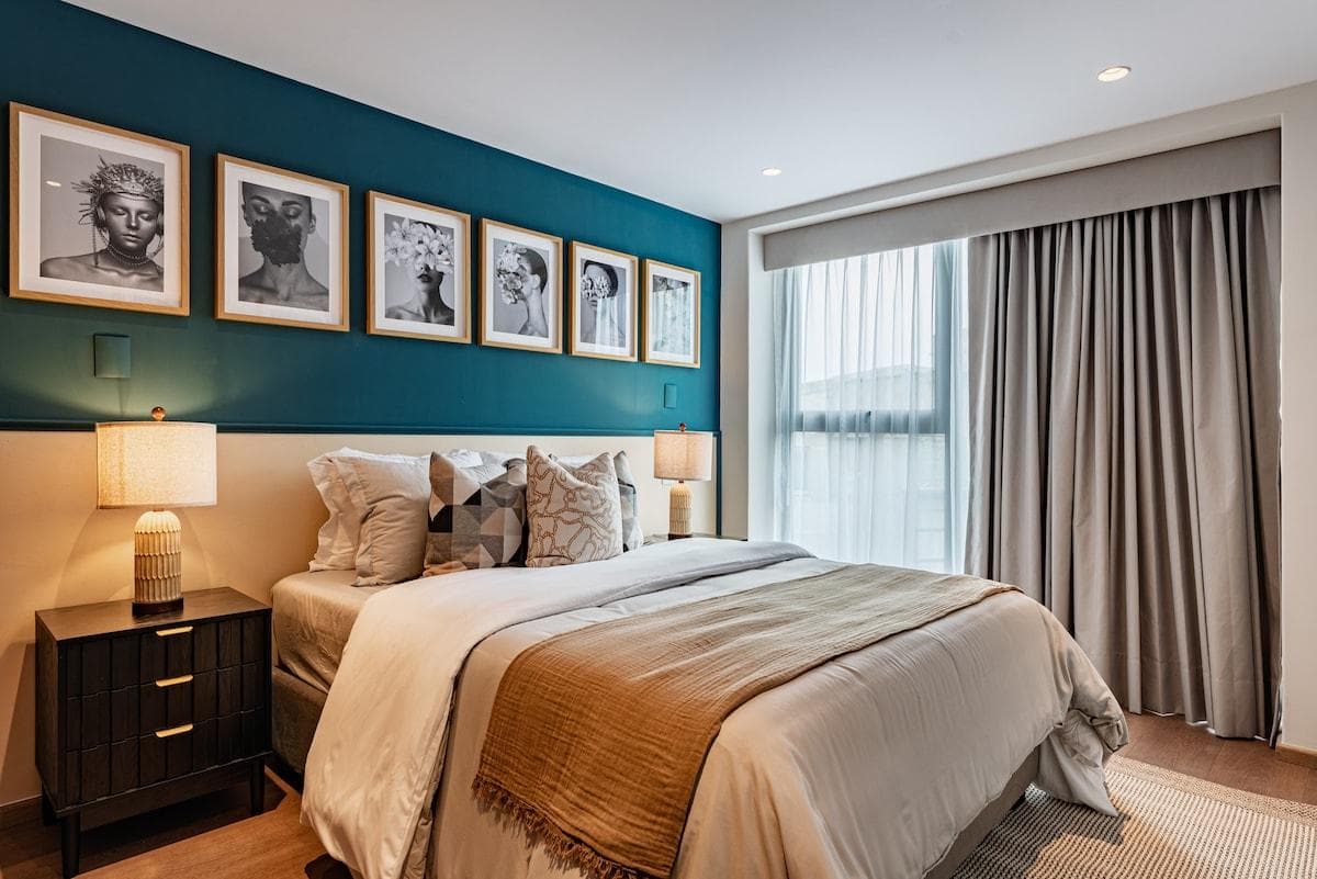 Sleep well in a room that actually has personality