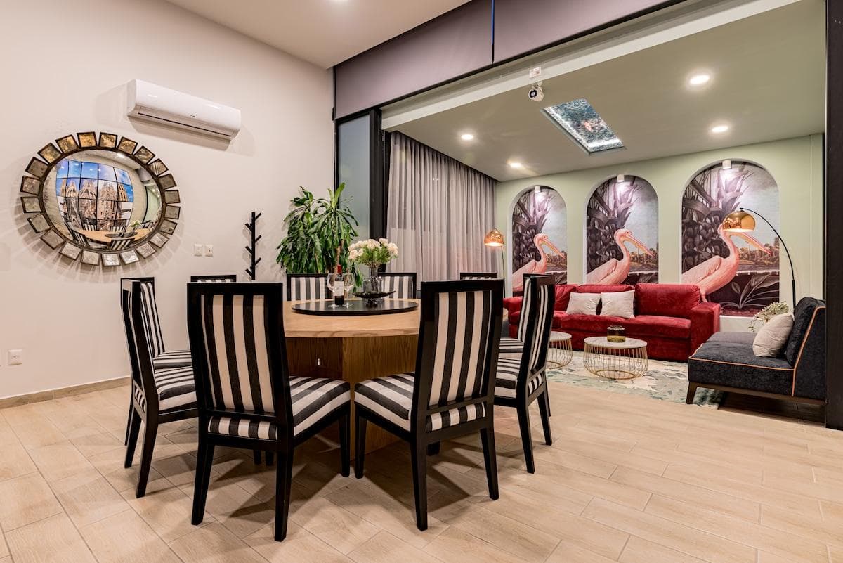 Gather 'round the dining table; memories are made here!