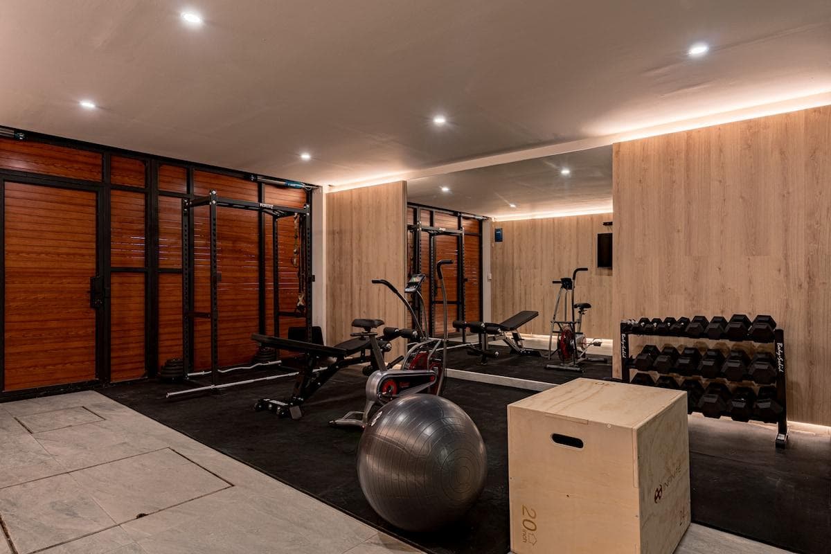 Stay active in our private gym; fitness on your schedule.